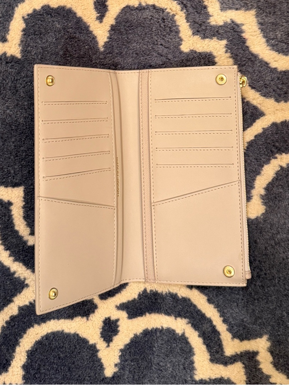NWOT Dagne Dover Bleecker Blush Slim Wallet - Picture 5 of 6